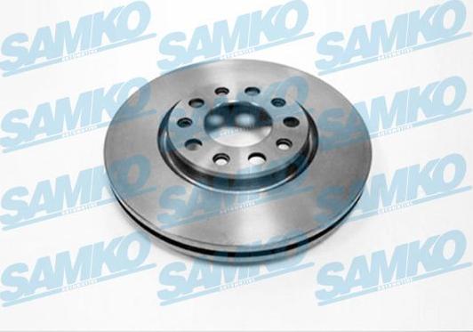 Samko A2009V - Brake Disc autospares.lv