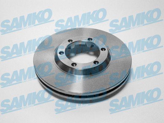 Samko B1001V - Brake Disc autospares.lv