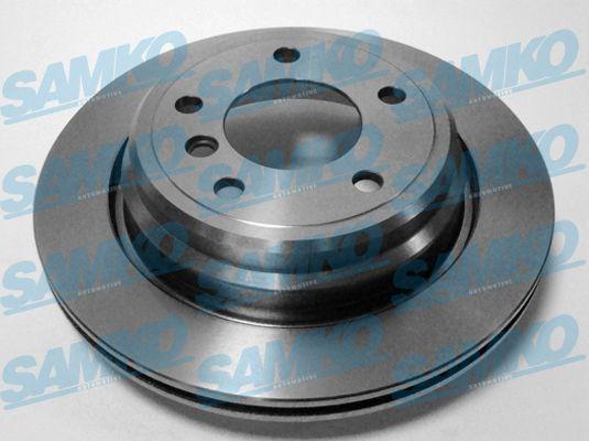 Samko B2461V - Brake Disc autospares.lv