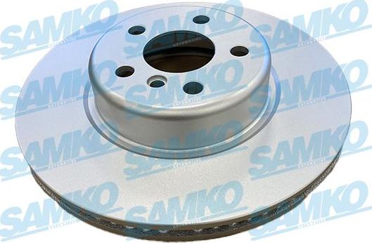 Samko B2557VR - Brake Disc autospares.lv