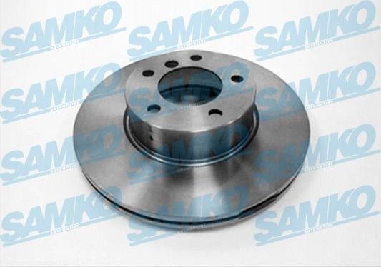 Samko B2049V - Brake Disc autospares.lv