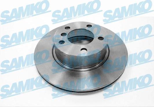 Samko B2057V - Brake Disc autospares.lv