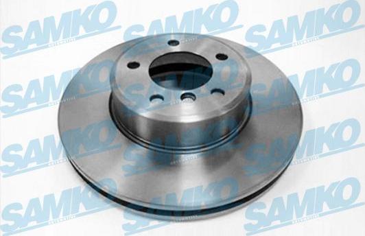 Samko B2037V - Brake Disc autospares.lv