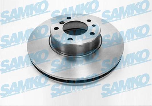 Samko B2029V - Brake Disc autospares.lv