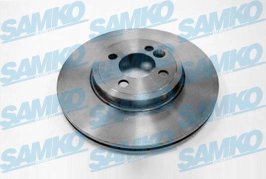 Samko B2025V - Brake Disc autospares.lv