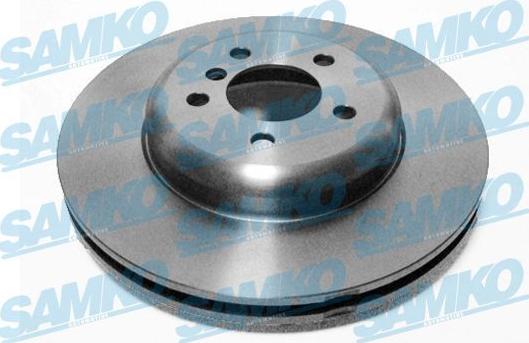 Samko B2070V - Brake Disc autospares.lv