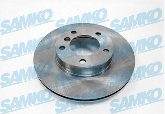 Samko B2381V - Brake Disc autospares.lv