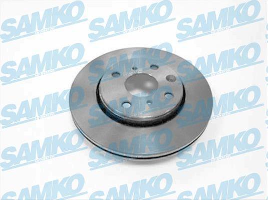 Samko C1004VR - Brake Disc autospares.lv