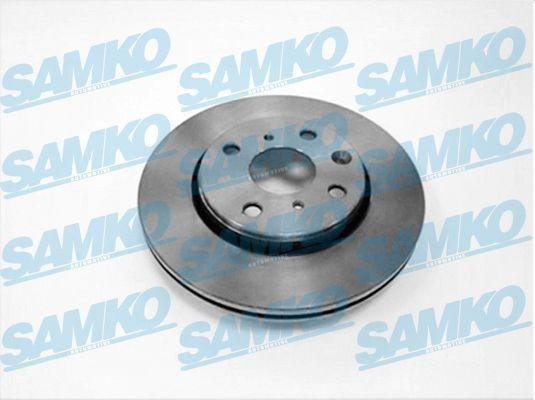 Samko C1004V - Brake Disc autospares.lv