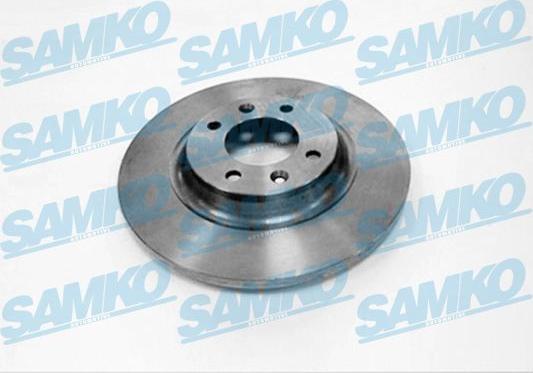 Samko C1016P - Brake Disc autospares.lv