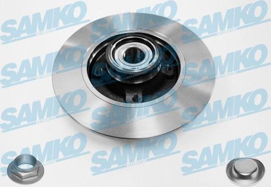 Samko C1013PCA - Brake Disc autospares.lv