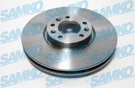 Samko C1027V - Brake Disc autospares.lv