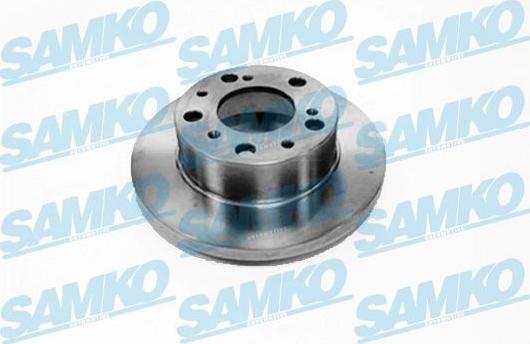 Samko C1191P - Brake Disc autospares.lv