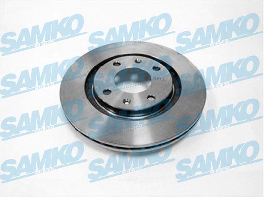 Samko C1141V - Brake Disc autospares.lv