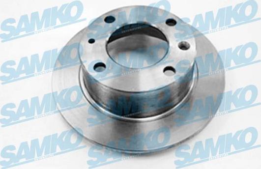 Samko C1121P - Brake Disc autospares.lv