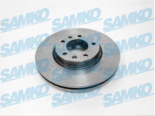 Samko C1281V - Brake Disc autospares.lv