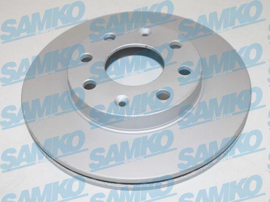 Samko D4001VR - Brake Disc autospares.lv