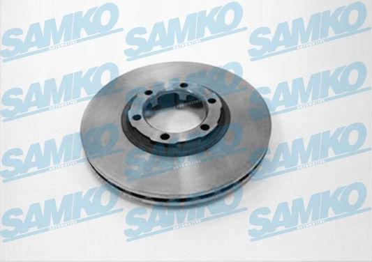 Samko D1171V - Brake Disc autospares.lv