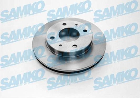 Samko D1381V - Brake Disc autospares.lv