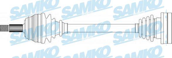 Samko DS51042 - Drive Shaft autospares.lv