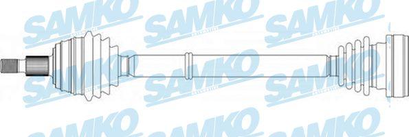 Samko DS51066 - Drive Shaft autospares.lv