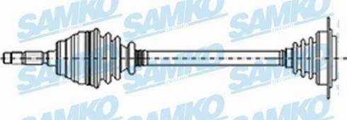 Samko DS51068 - Drive Shaft autospares.lv