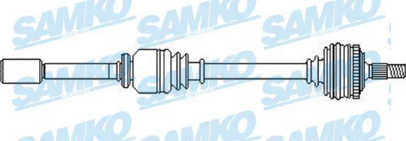 Samko DS52449 - Drive Shaft autospares.lv