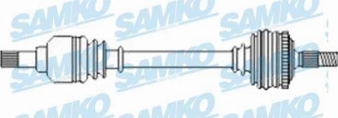 Samko DS52448 - Drive Shaft autospares.lv