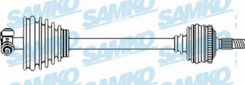 Samko DS52456 - Drive Shaft autospares.lv