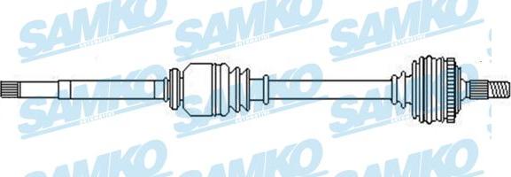 Samko DS52451 - Drive Shaft autospares.lv