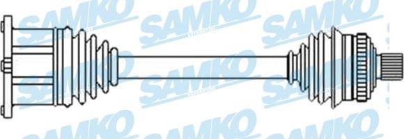 Samko DS52644 - Drive Shaft autospares.lv