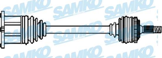 Samko DS52635 - Drive Shaft autospares.lv