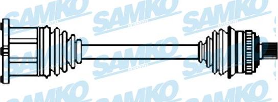 Samko DS52629 - Drive Shaft autospares.lv