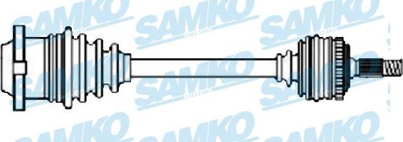 Samko DS52192 - Drive Shaft autospares.lv