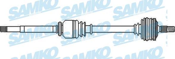 Samko DS52356 - Drive Shaft autospares.lv