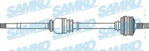 Samko DS52368 - Drive Shaft autospares.lv