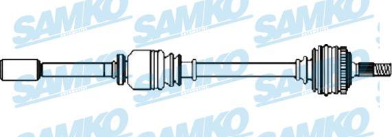 Samko DS52248 - Drive Shaft autospares.lv