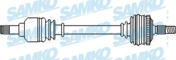 Samko DS52222 - Drive Shaft autospares.lv