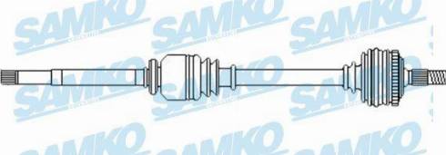 Samko DS52705 - Drive Shaft autospares.lv