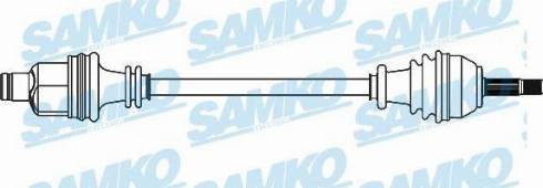 Samko DS52707 - Drive Shaft autospares.lv