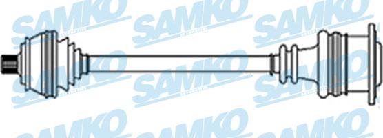 Samko DS14251 - Drive Shaft autospares.lv