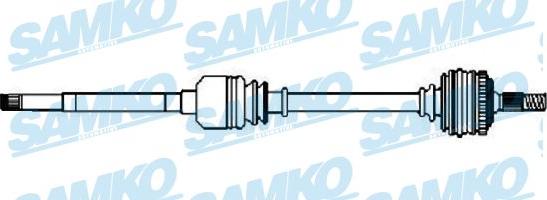 Samko DS15040 - Drive Shaft autospares.lv