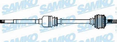 Samko DS52701 - Drive Shaft autospares.lv