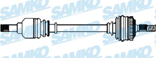 Samko DS52539 - Drive Shaft autospares.lv