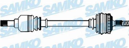 Samko DS52681 - Drive Shaft autospares.lv