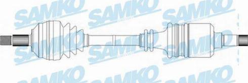 Samko DS16094 - Drive Shaft autospares.lv