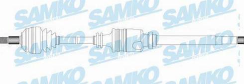 Samko DS16095 - Drive Shaft autospares.lv