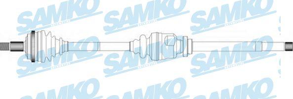 Samko DS16093 - Drive Shaft autospares.lv