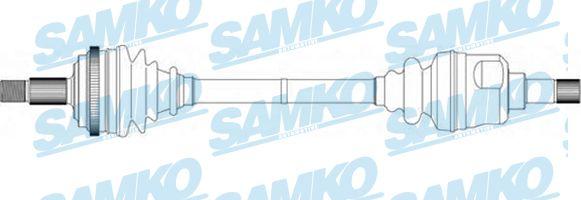 Samko DS16092 - Drive Shaft autospares.lv