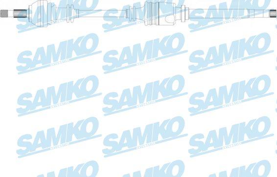 Samko DS16097 - Drive Shaft autospares.lv